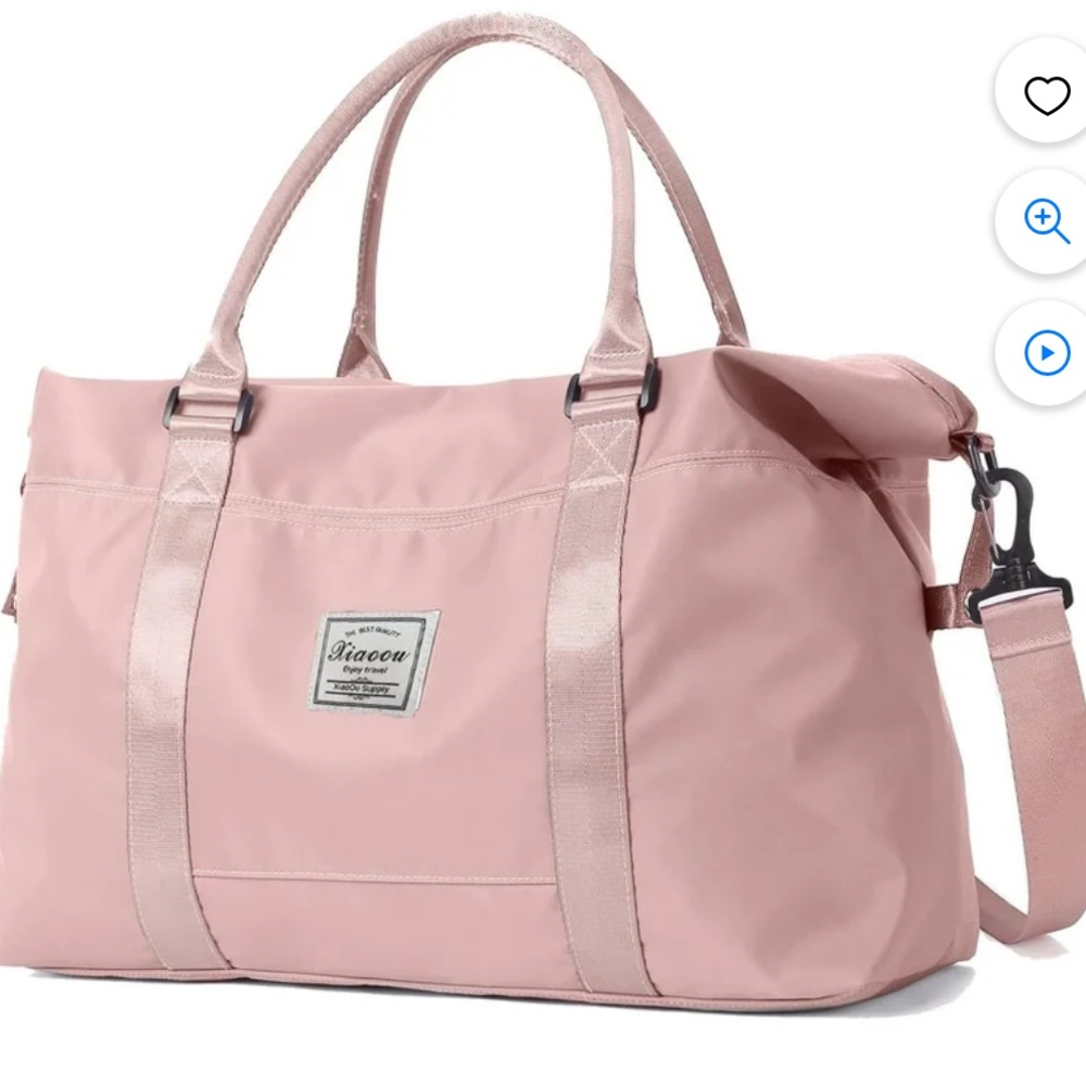 Weekender Bag in Pink, New